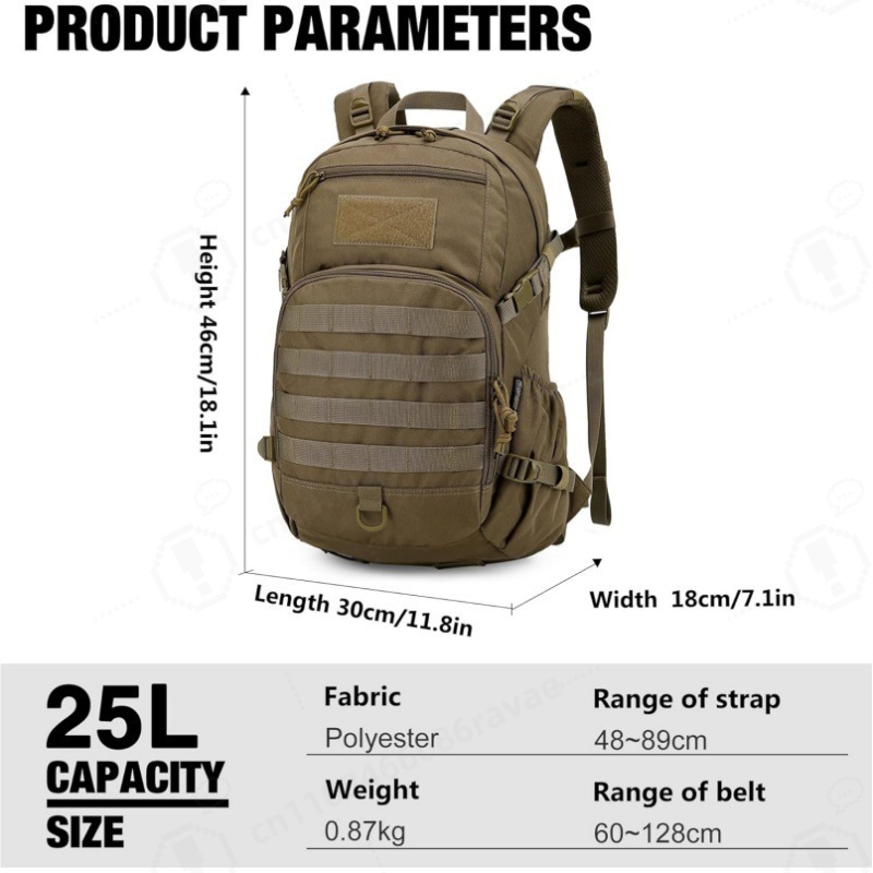 Waterproof Outdoor Tactical Ba - Rucksack Military Style 评论和价格
