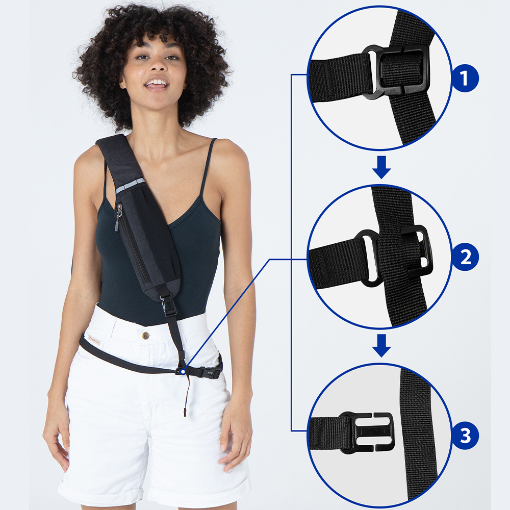 WATERFLY Crossbody Sling Bag C - Sling Backpack Shoulder 评论和价格