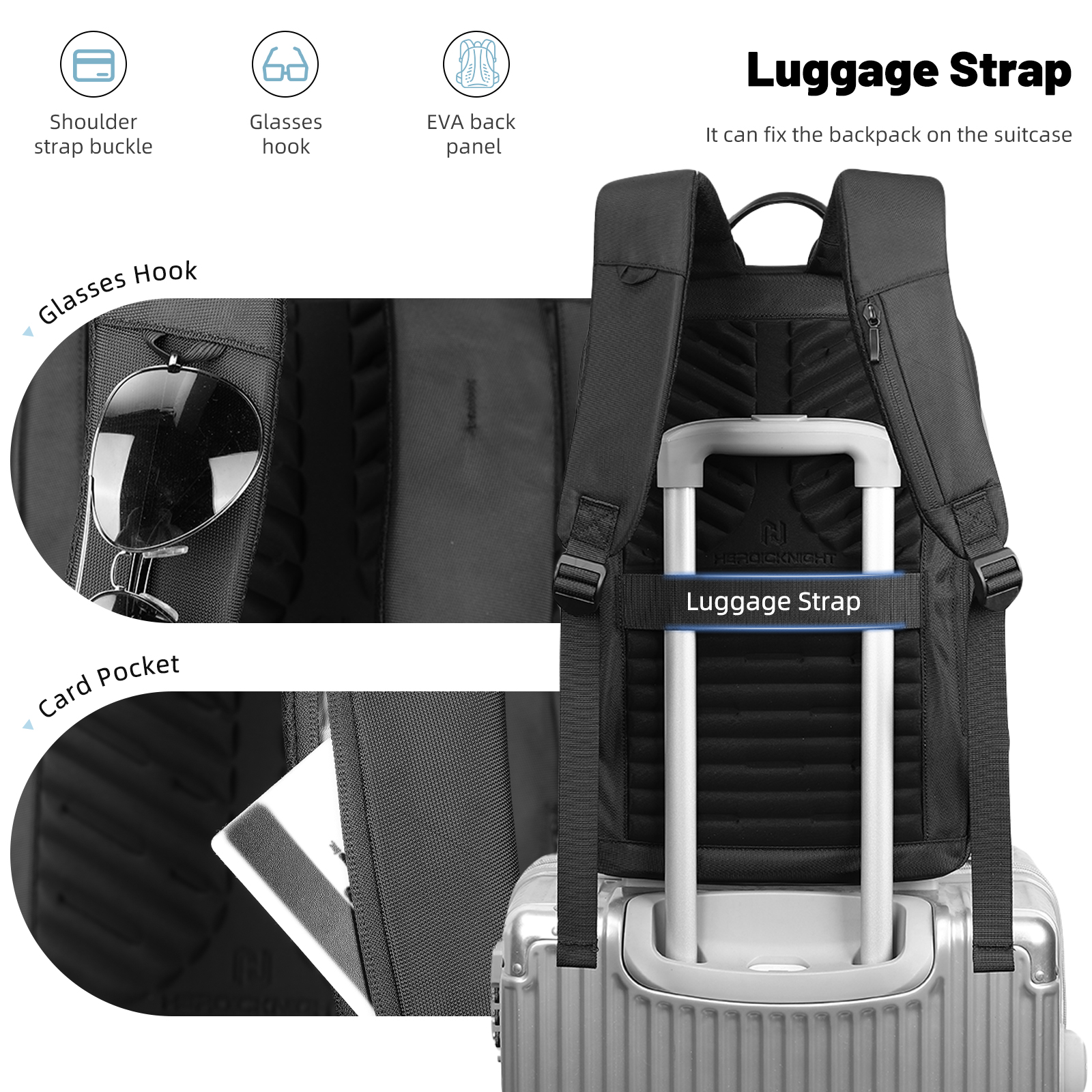 HK Lightweight Men's Business  - Laptop Backpack 15.6 评论和价格