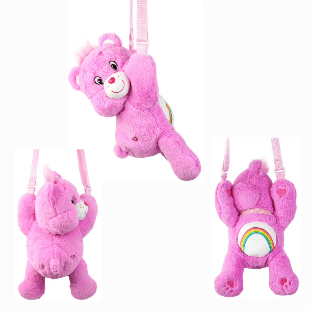 Care Bears Cute Plush Crossbod - Mini Backpack Purse 评论和价格