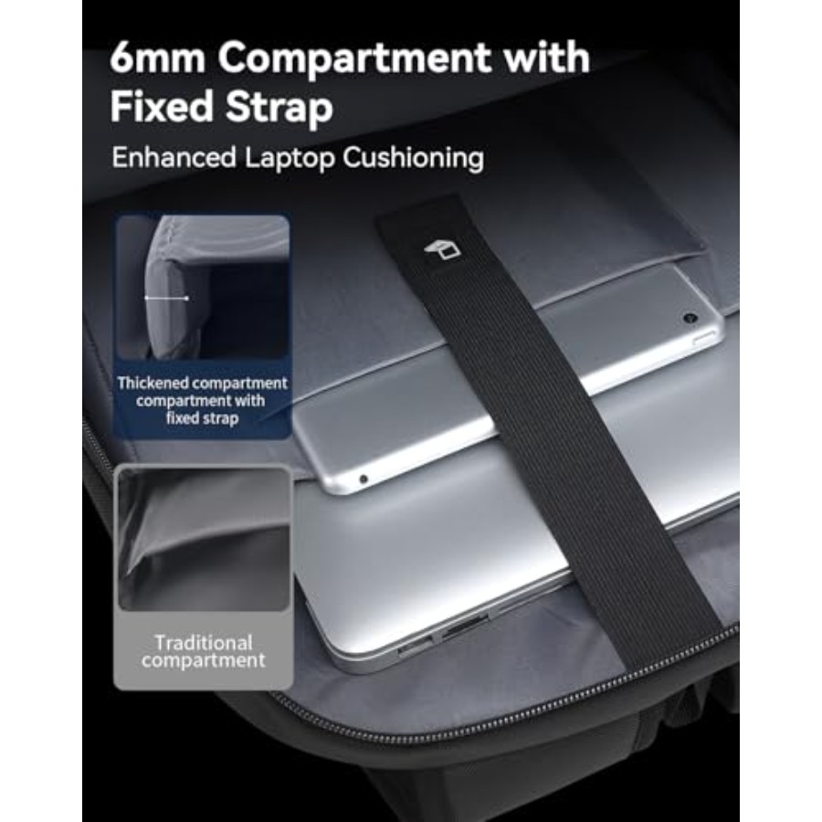 17.3'' Laptop Backpack for Men - Travel Backpack Anti Theft 评论和价格