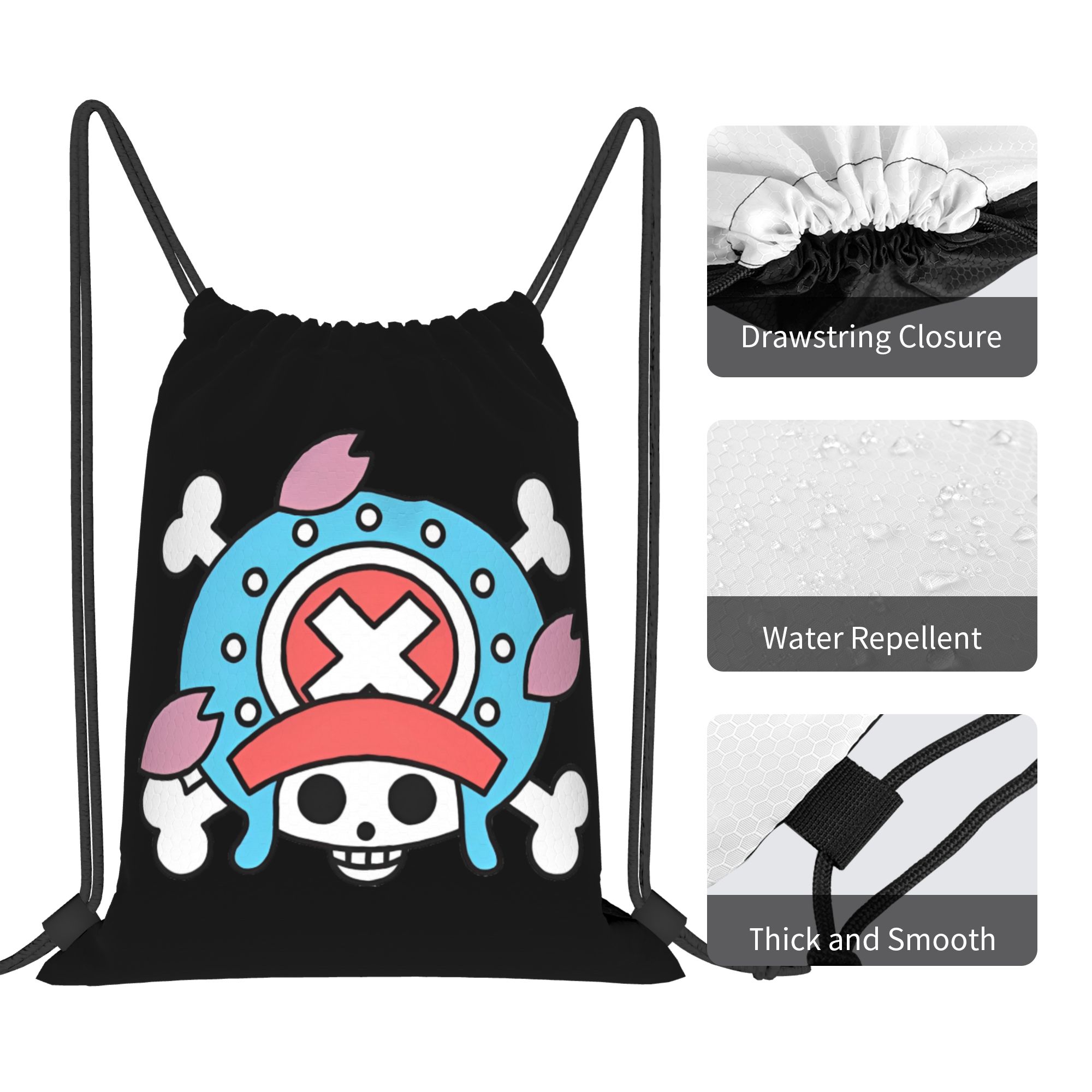 Tony Tony Chopper One Piece Fl - Drawstring Gym Bag 评论和价格