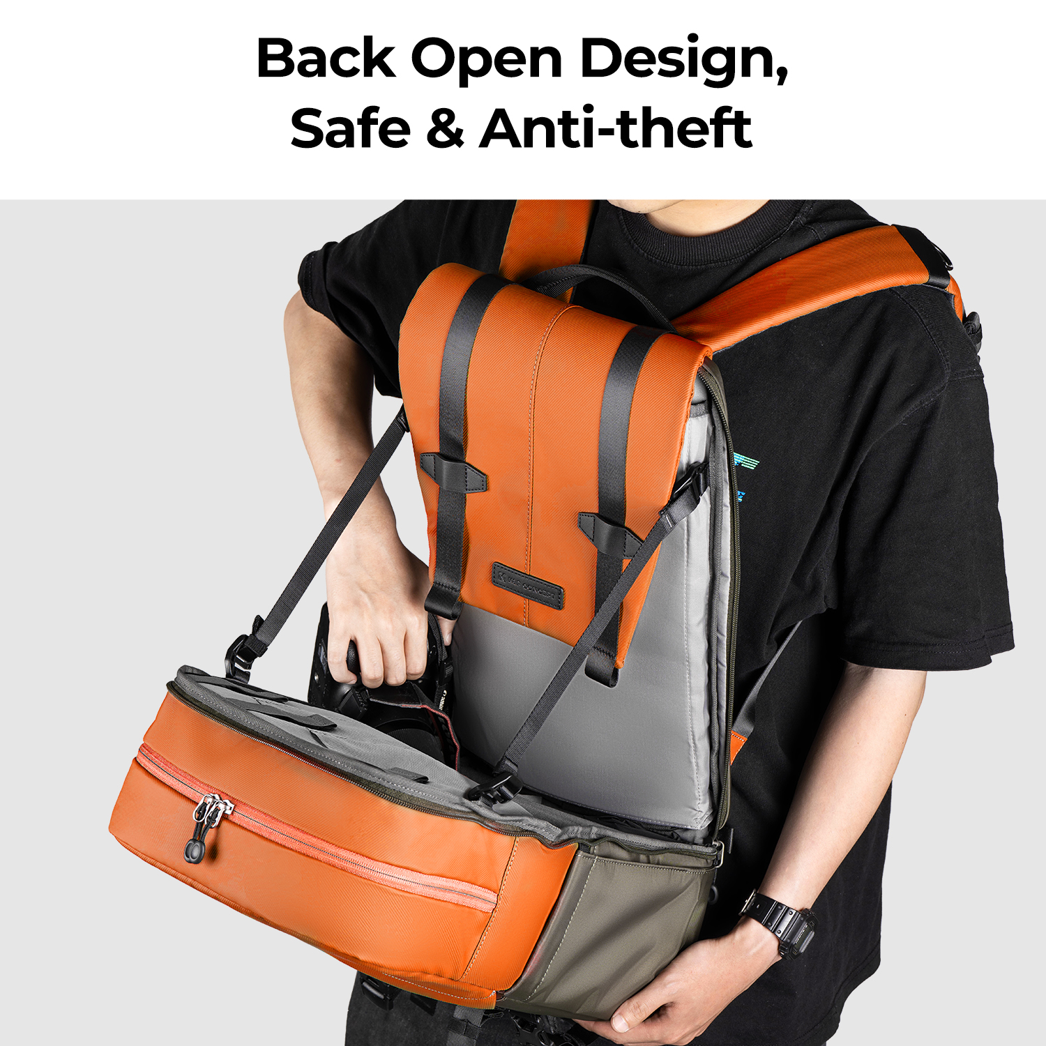 K&F CONCEPT Camera Backpack Tr - Rain Cover Backpack 评论和价格
