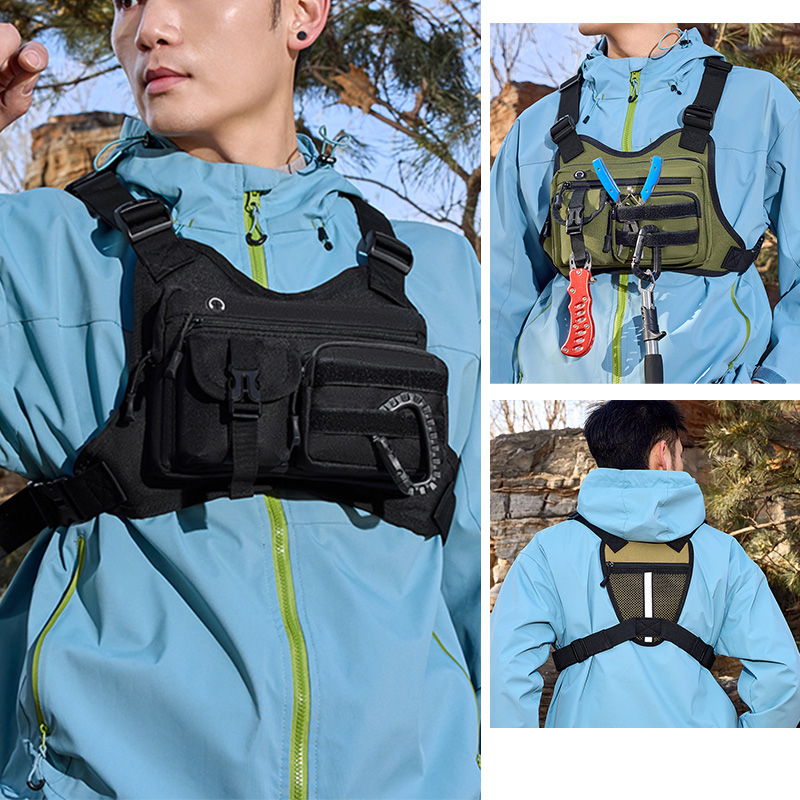 Outdoor Sports Chest Bag Vest  - Urban Backpack Tactical 评论和价格