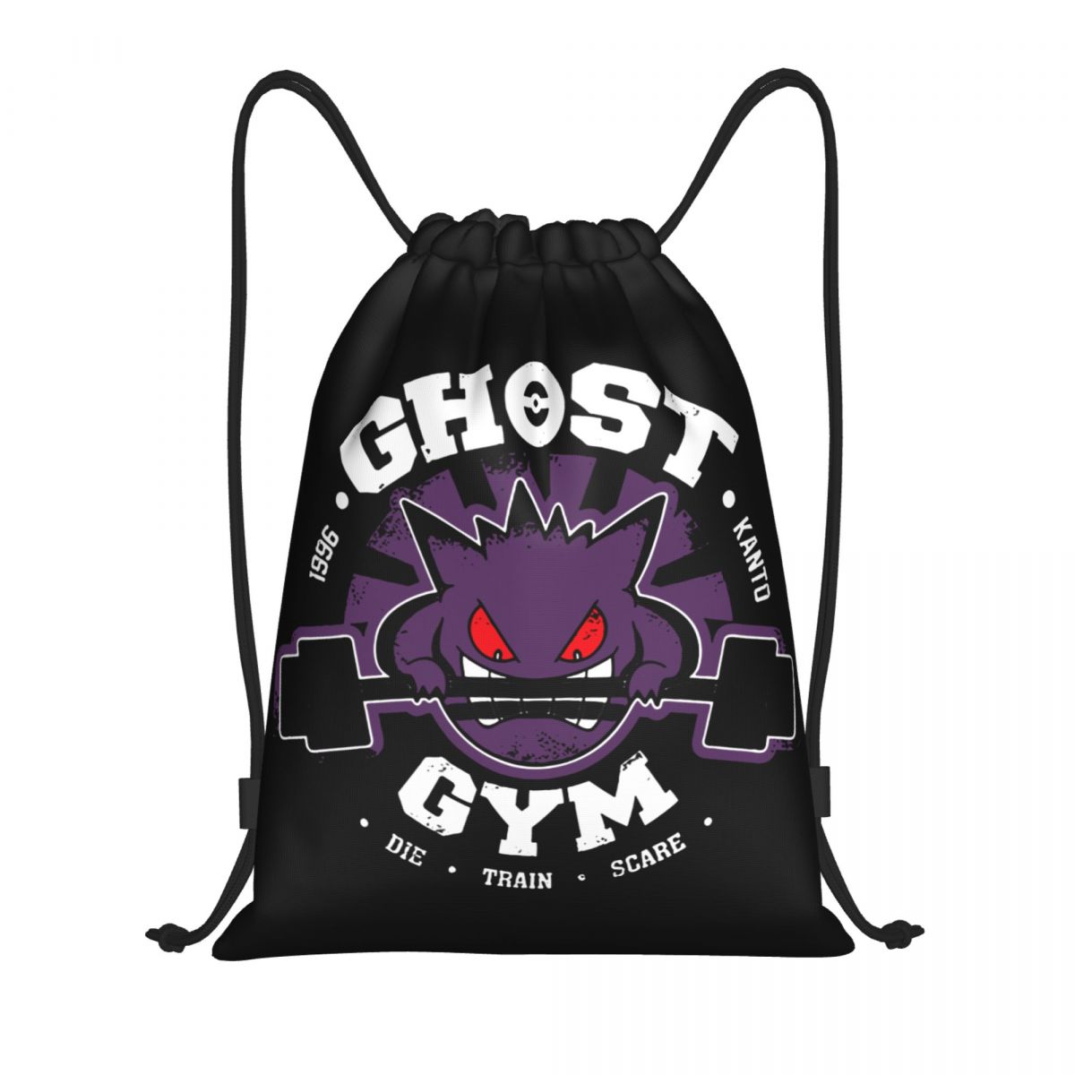 Ghost Gym Drawstring Backpack  - Drawstring Gym Bag 评论和价格