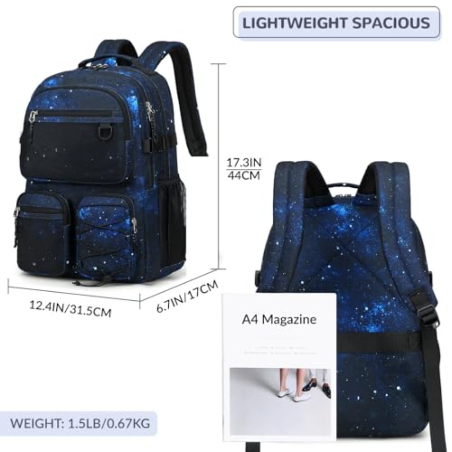Multi-Pocket Backpack for Trav - Laptop Backpack 15.6 评论和价格