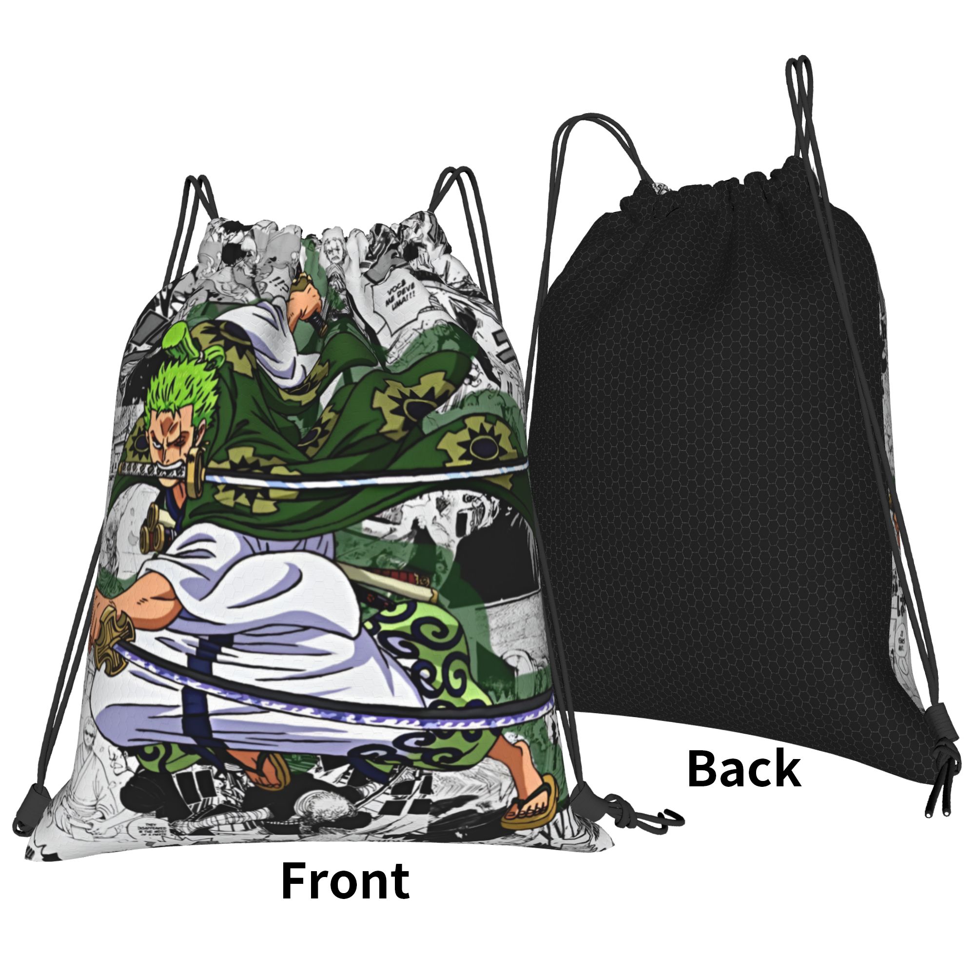 Custom Zoro O-One P-Piece Draw - Drawstring Gym Bag 评论和价格