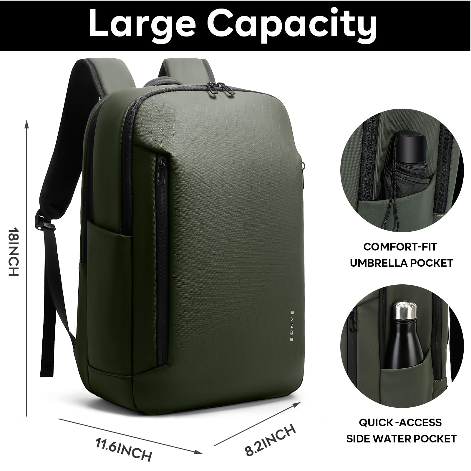 BANGE Fashion Simple Design Wo - Laptop Backpack 15.6 评论和价格