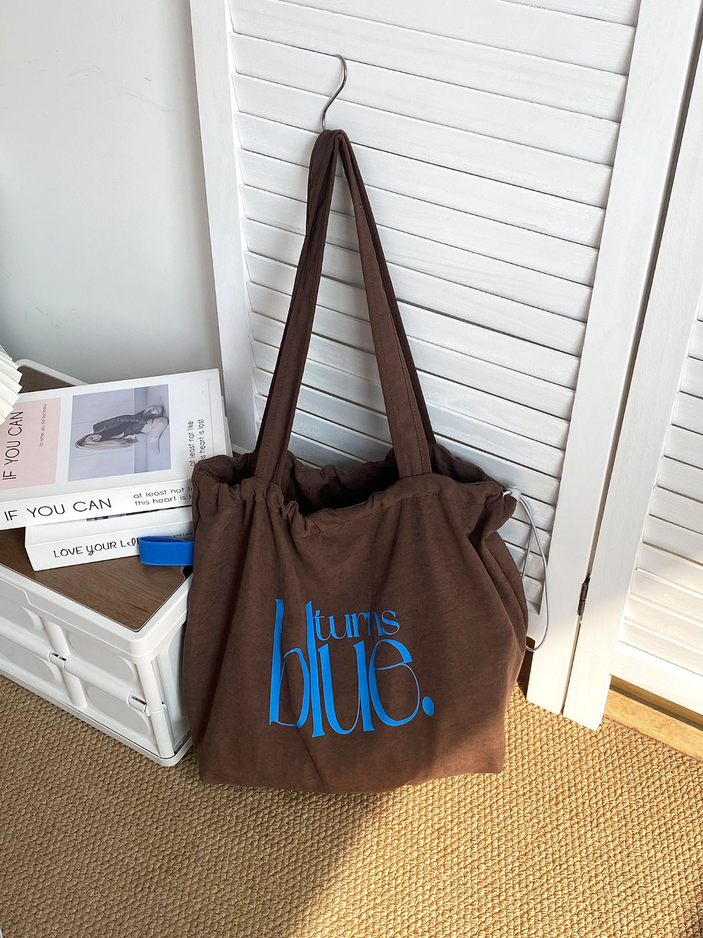 New Fashionable Simple Letters - Drawstring Gym Bag 评论和价格