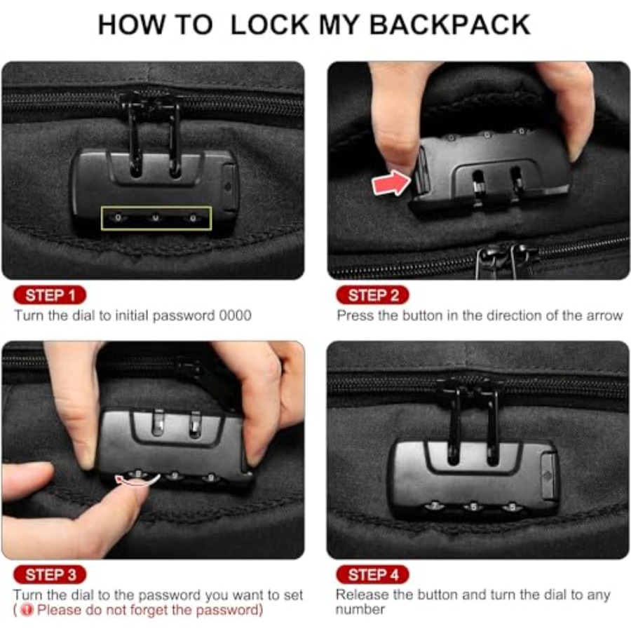 Laptop Backpack for Men Women, - Travel Backpack Anti Theft 评论和价格