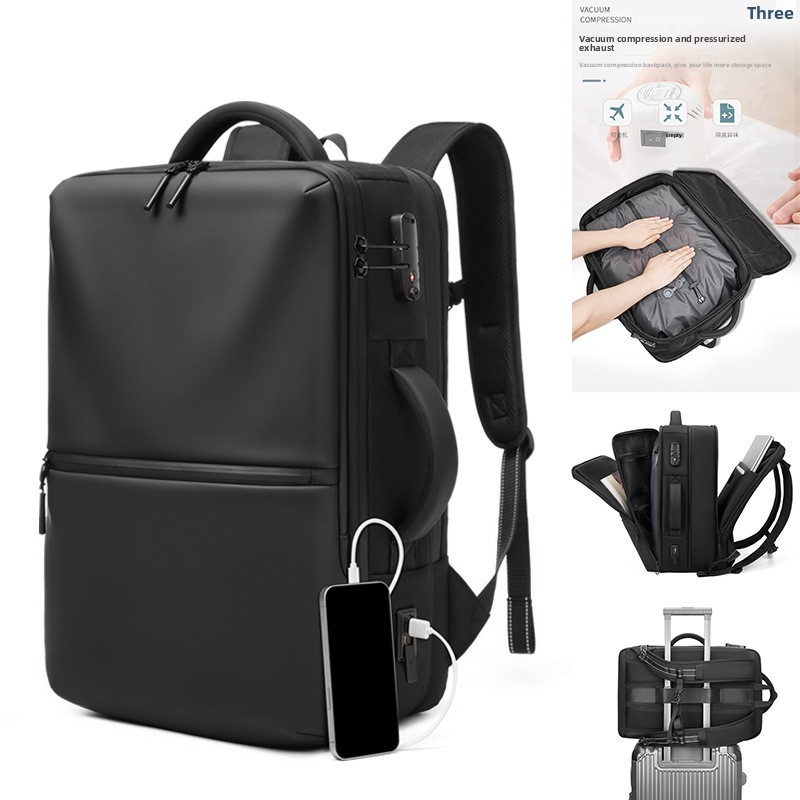 Waterproof Expandable Travel B - Business Backpack Brief 评论和价格