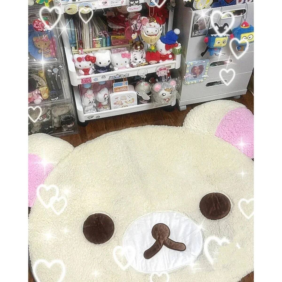 Cartoon Rilakkumas Plush Carpe - Mini Backpack Purse 评论和价格