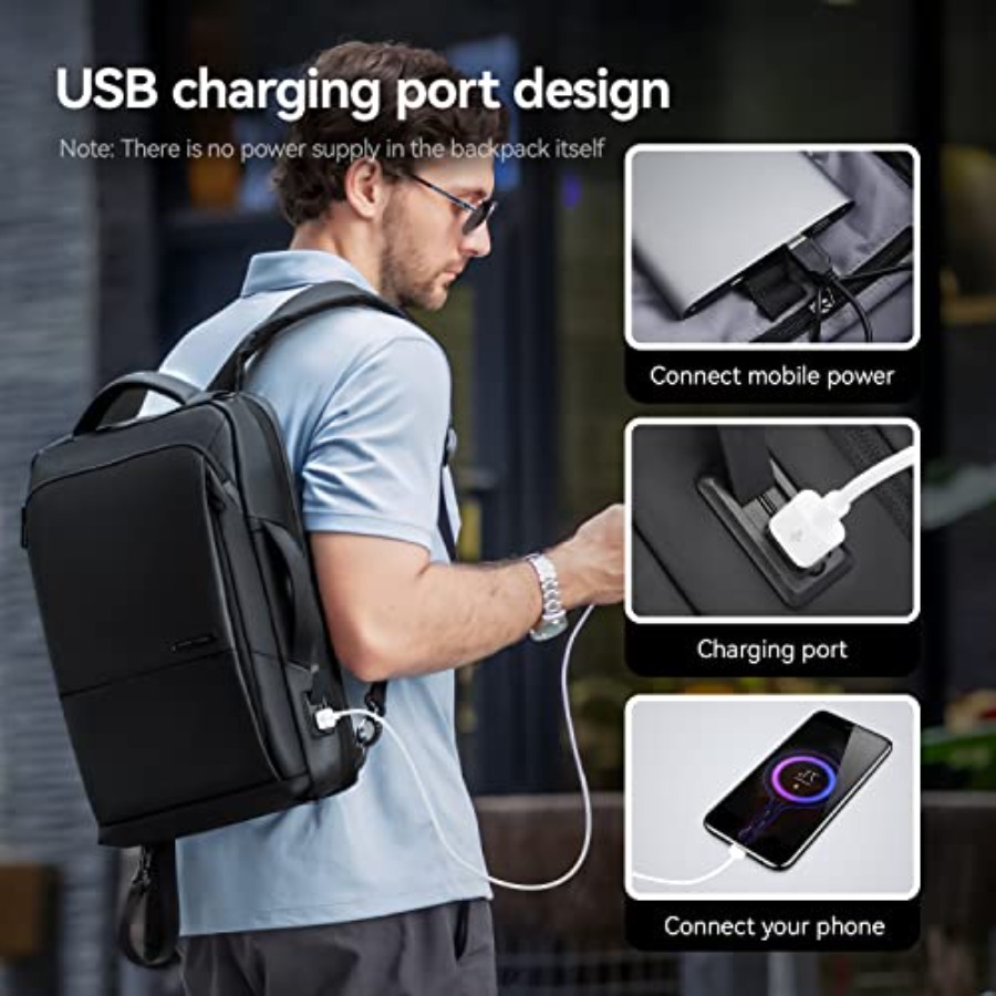 Slim Laptop Backpack for Men,  - Laptop Backpack 15.6 评论和价格