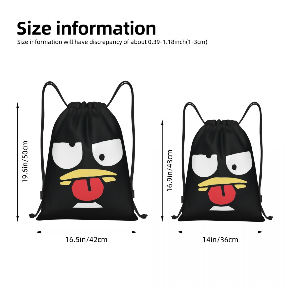 Badtzs Marus  Penguin Drawstri - Drawstring Gym Bag 评论和价格