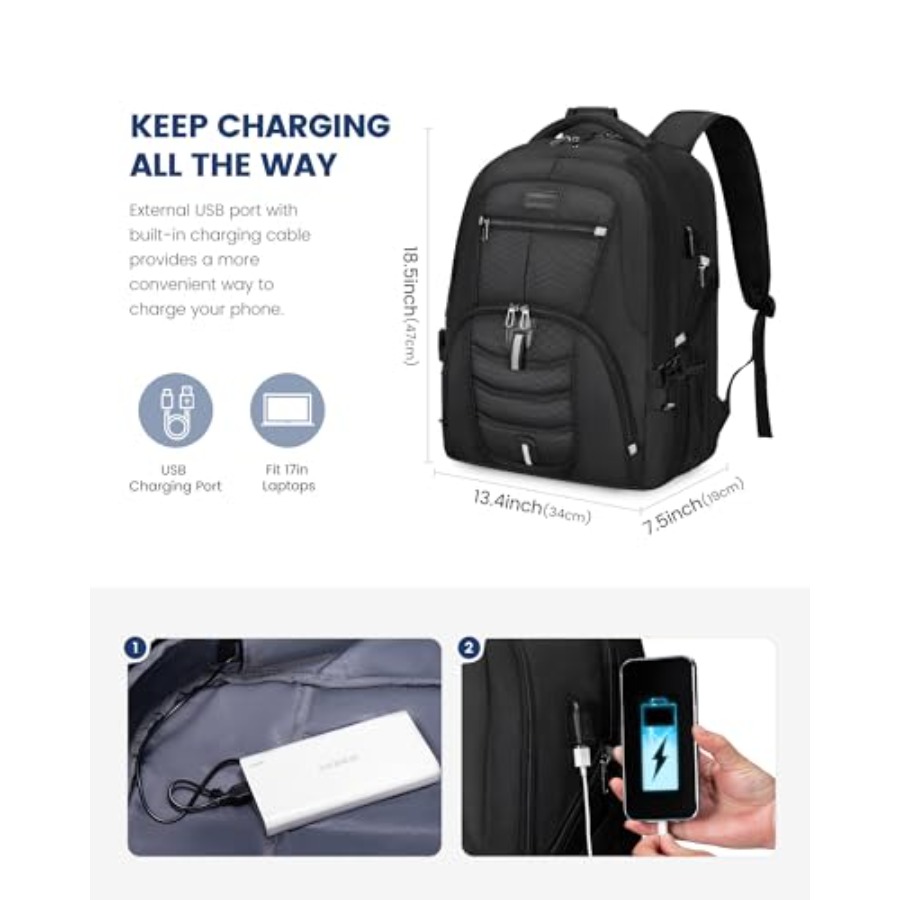 Travel Laptop Backpack Waterpr - Travel Backpack Anti Theft 评论和价格